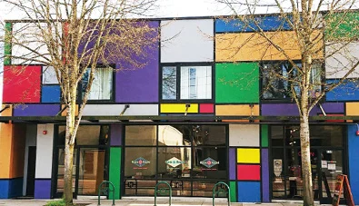 The Colorful Building that houses adventure and board games