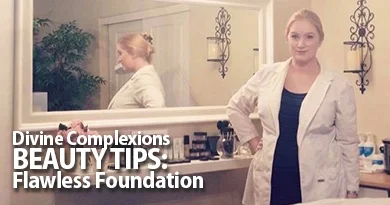 The owner of Divine Complexions in a treatment room