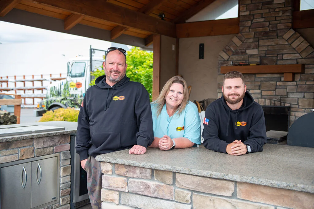 The ownwers of Conrad Lumber, experts in Decking and Fencing