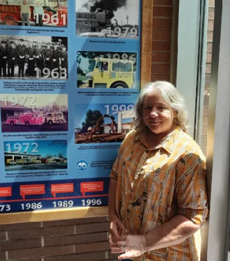 A display at the Beaverton Linrary