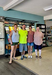 The Swell City Workers in their Shop, where they deliver the Highest Quality Products