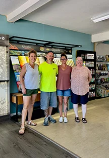 The Swell City Workers in their Shop, where they deliver the Highest Quality Products