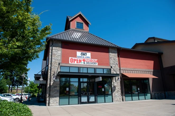 The Oki Sushi building