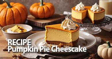 Halloween Pumpkin Pie Cheesecake Recipe