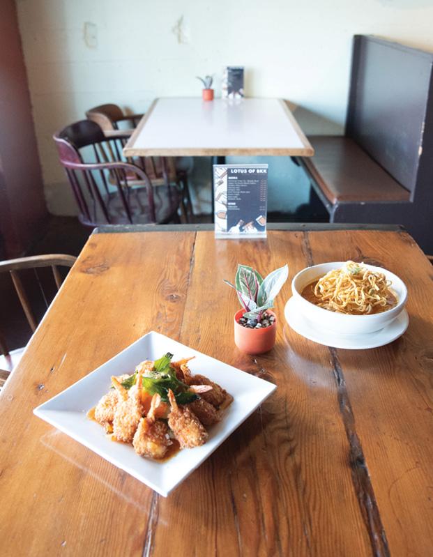 Authentic Thai dishes