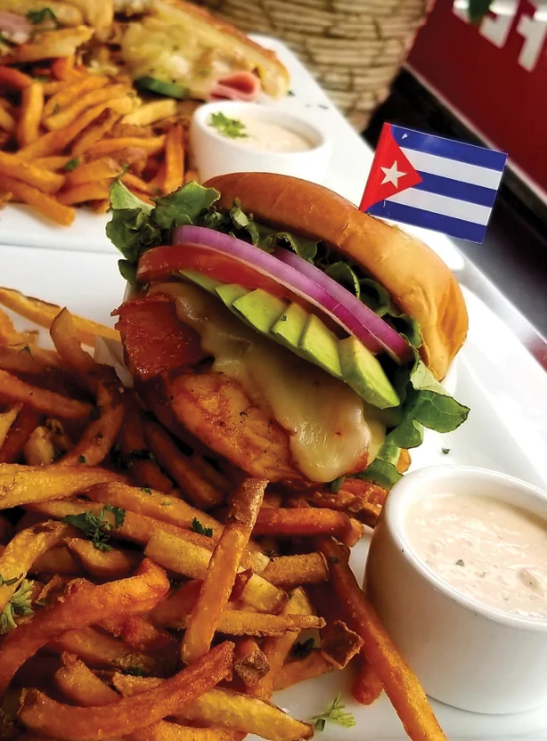 The Chicken Cuban Sandwich and Bistro Cubano.