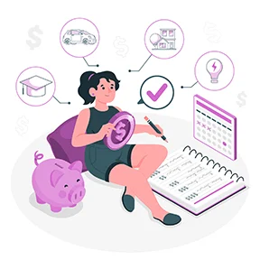 An illustration, what do you need to save for college