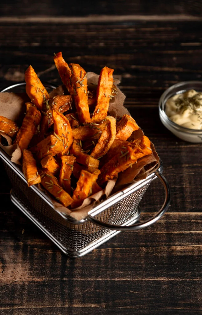 Crispy Fried Sweet Potato
