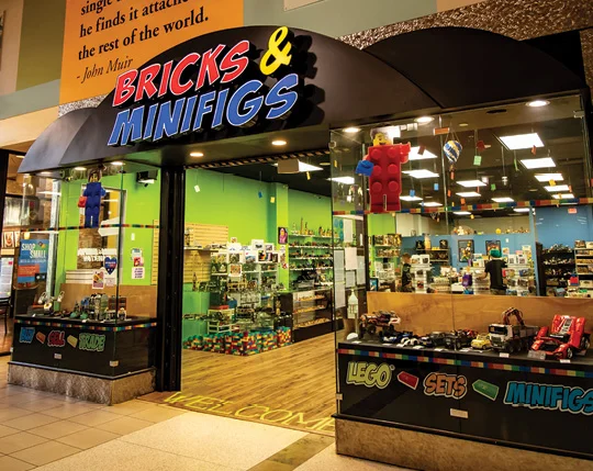 Bricks and Minifig Lego Store