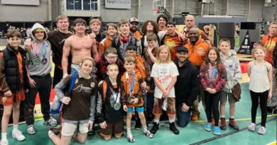 A group of students and coaches at Askeo MAt in Vanvouver Washington